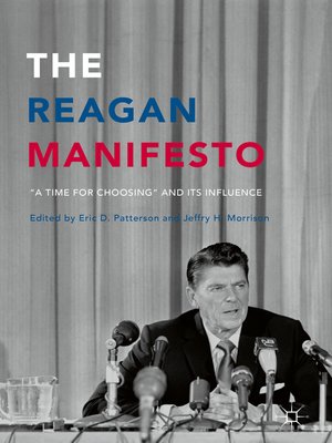 cover image of The Reagan Manifesto